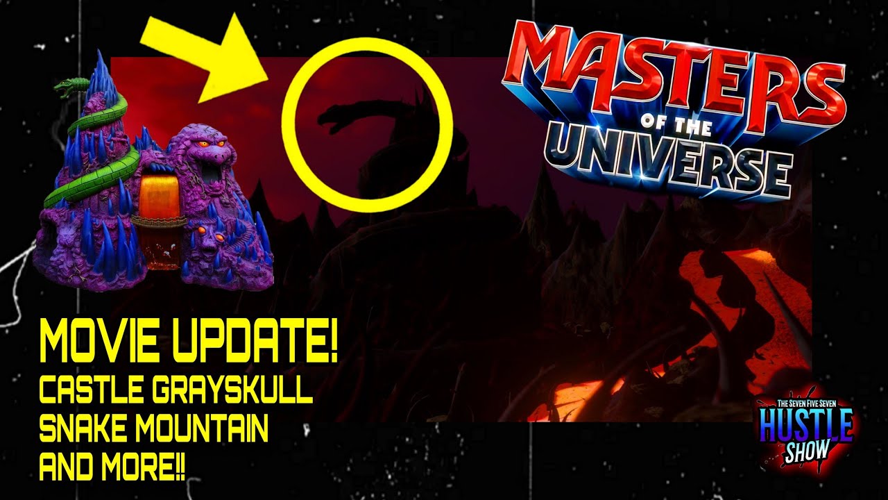MASTERS OF THE UNIVERSE Movie  Did SDCC Reveal Castle Grayskull | Snake Mountain and more? 