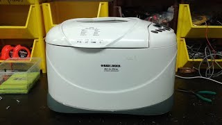 Black & Decker All-In-One Automatic Bread Maker Machine Model B6000C review  