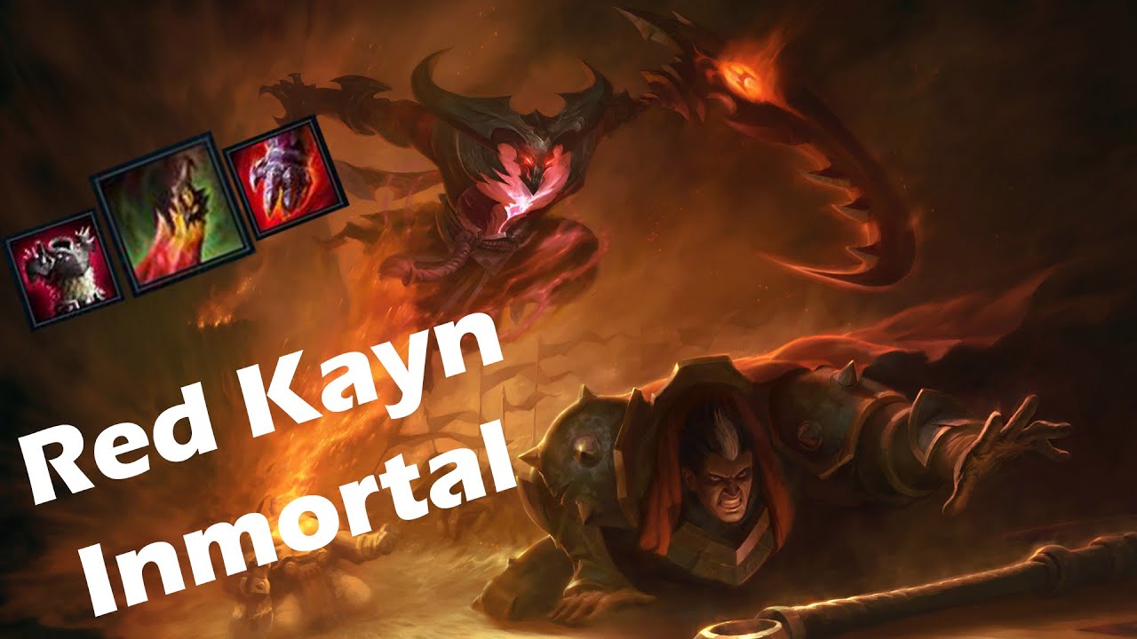 No me matan ni entre 4 - Kayn es inmortal con esta build 👹(ByRapha)