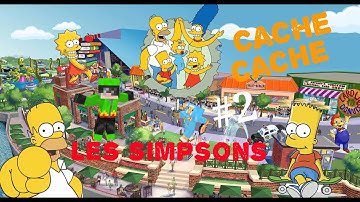 CACHE CACHE #2 Map Simpson ( ft Donocraft59 ) / Minecraft ps4