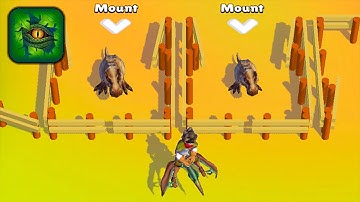 Dinoworld 3D - Part 1 Dino War Army Commander - Gameplay Walkthrough (iOS, Android)