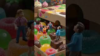 🚨 Tiny Workers Got Trapped Inside a Giant Candy Box!