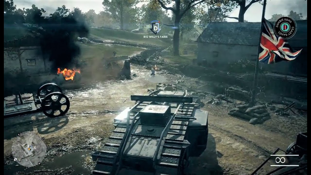 World War Capture Big Willy's Farm, Battlefield