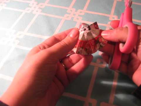 How to Fold a Soda Can Ornament