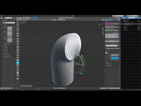 Spin tool in Blender 2.92