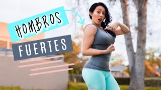 RUTINA PARA HOMBROS TORNEADOS Y DEFINIDOS | CHANA FIT