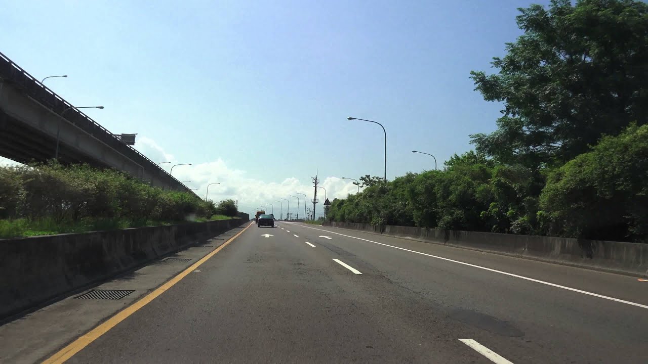 2014.7 省道 台68線 東向 南寮 - 竹東  路程景