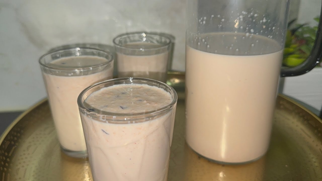 وجدي عصير صحي بلا سكر بالبطاطا الحلوة فهاد رمضان بمذاق روعة👍😋