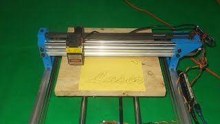 Homemade Laser Draw Mill Plotter 3D Printer Arduino Robotic Drawing Diy Xy Axis Slide Linear Frame 4
