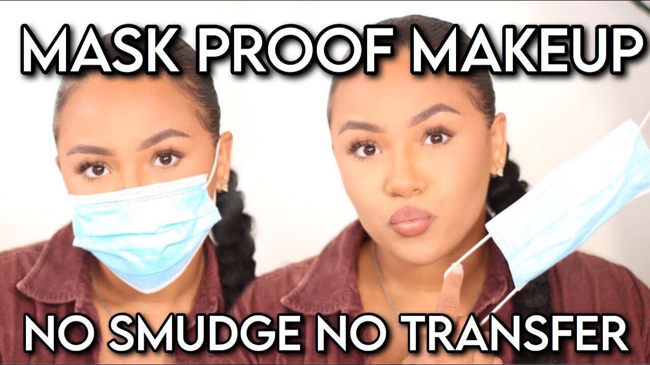 TRANSFER PROOF MAKEUP FOR A MASK!! | LONG LASTING MASK MAKEUP! | jazminekiah
