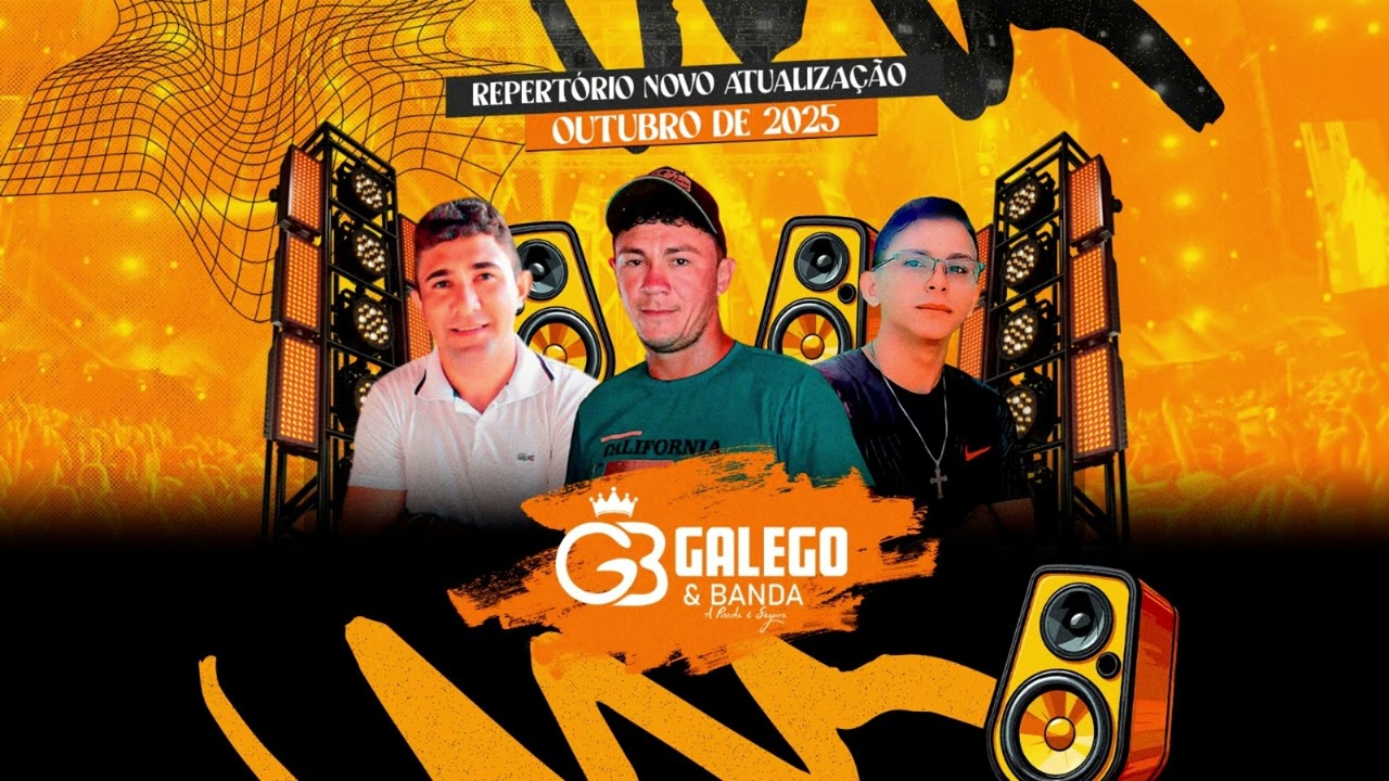 GALEGO E BANDA - OUTUBRO 2025 REPERTÓRIO NOVO