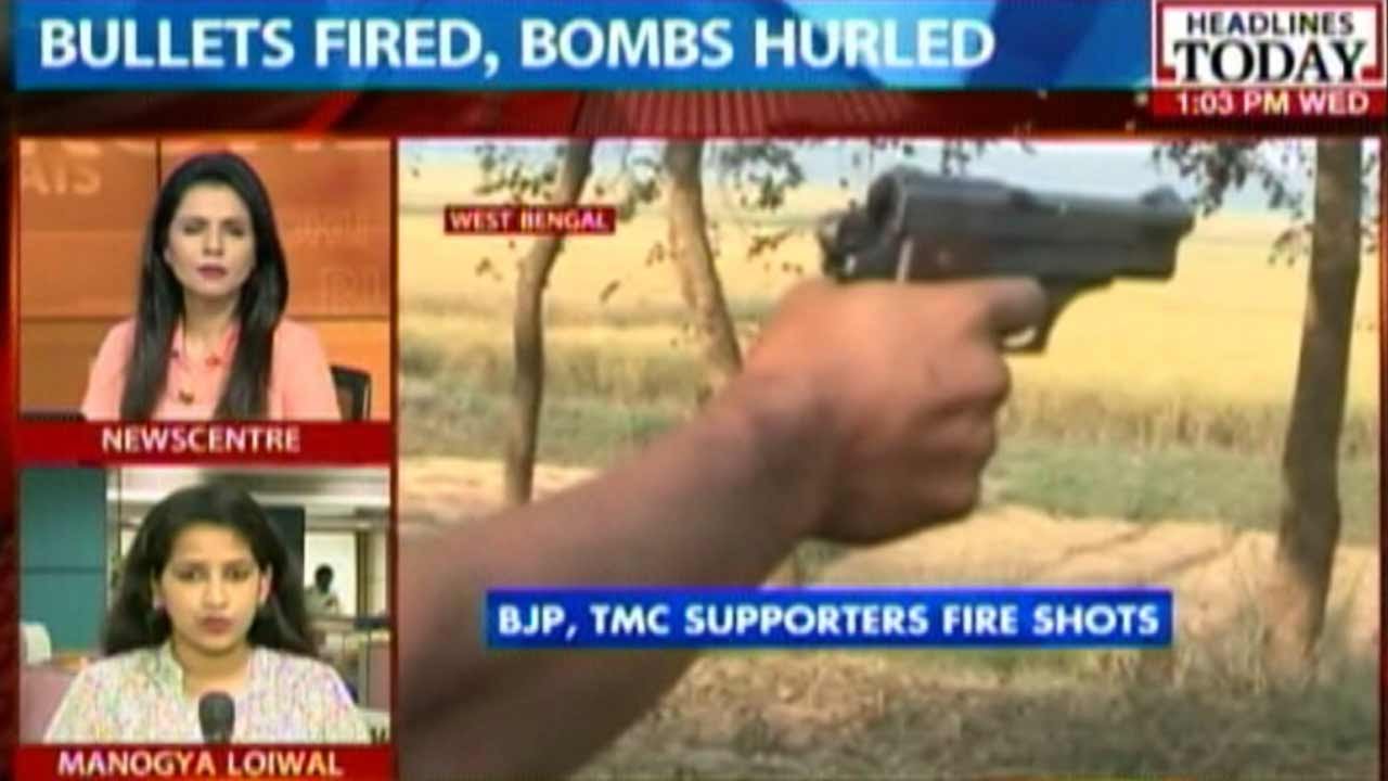 Reports: BJP, TMC Workers Fighting Each Other In Birbhum