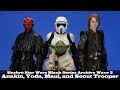 Star Wars Black Series Archive Wave 2 Darth Maul, Anakin, Scout Trooper, and Yoda Hasbro Review