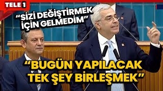 Salih Uzun CHP kürsüsüne çıktı: Ben merkez sağdan geldim!