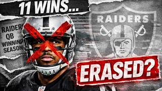 The Forgotten Raiders QB Who WON 11 Games in nfl history