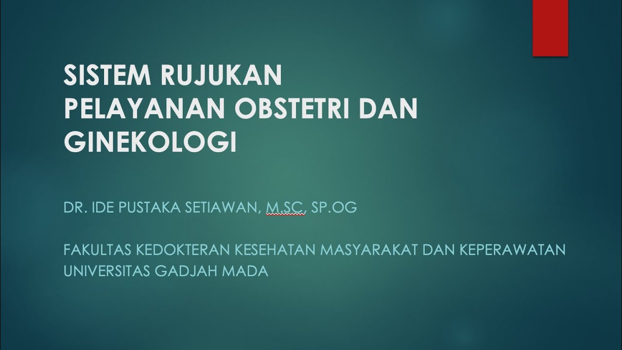 TIPS KEHAMILAN - Sistem Rujukan Sebagai Upaya Menyelamatkan Ibu dan Janin