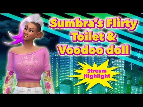 Sumbra's Flirty Toilet and Voodoo Doll - MoonLite Highlight