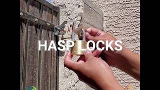 HASP Locks | Installation & Removal