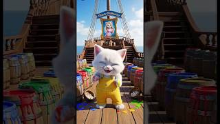 Meow Magical Makeover ship #cat #kitten #catstory #funny #short #cutecat #cartoon #cuteanimal