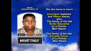 Margaret Standley ~ Long Obituary