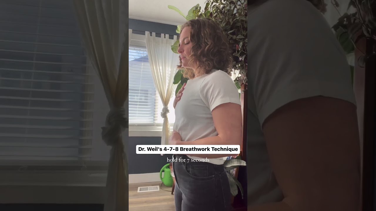 how to do the 4-7-8 breathwork technique