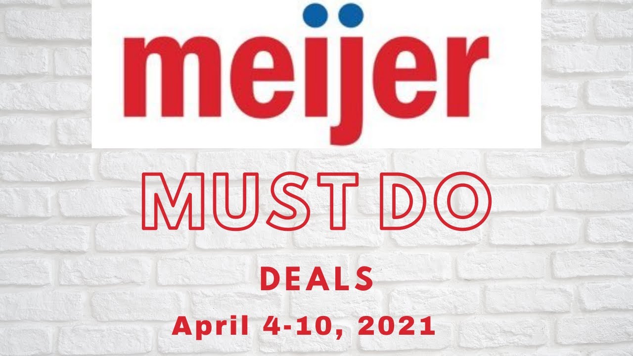 Meijer *MUST DO* Deals for 4/44/10 AMAZING Diaper Deal & MORE YouTube