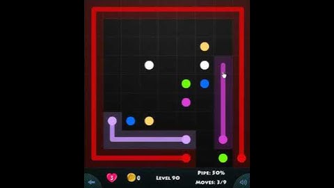 9 × 9 MANIA LEVEL 90 - FLOW GAME ON FACEBOOK Connect the dots