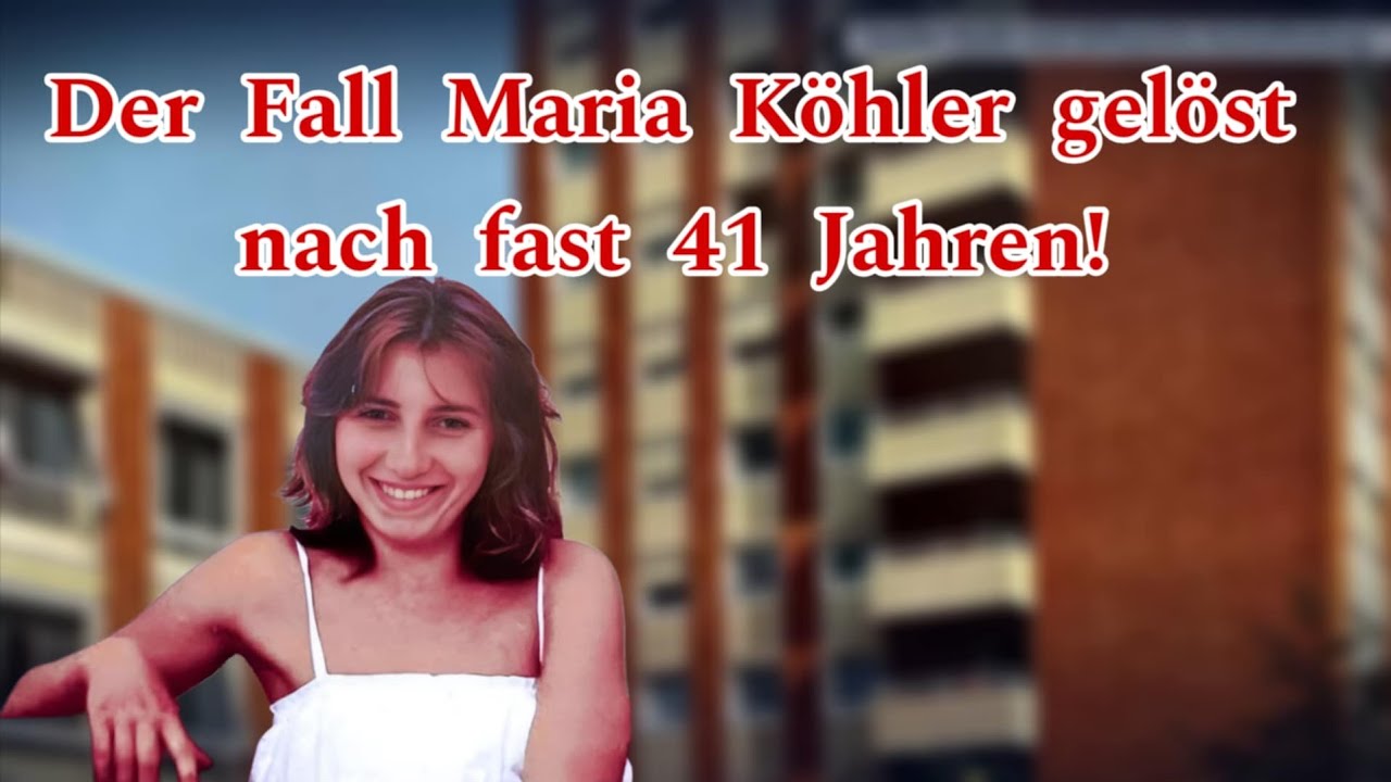 True Crime Podcast, der Fall Maria Köhler von 1984. Nach fast 40 Jahren wurde ihr Exfreund gefasst.