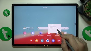 How to Add Sticky Notes to the Home Screen on SAMSUNG Galaxy Tab S9 FE+