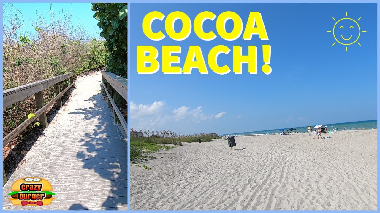 A Quick Visit to Cocoa Beach Florida Along Space Coast (Free Parking