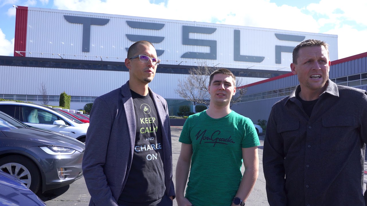 Cleantechnica Tesla Factory Tour Behind The Scenes Youtube