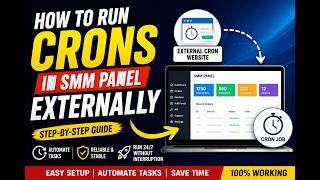 How to Run SMM Panel Cron Jobs Externally | Easy External Cron Setup Guide