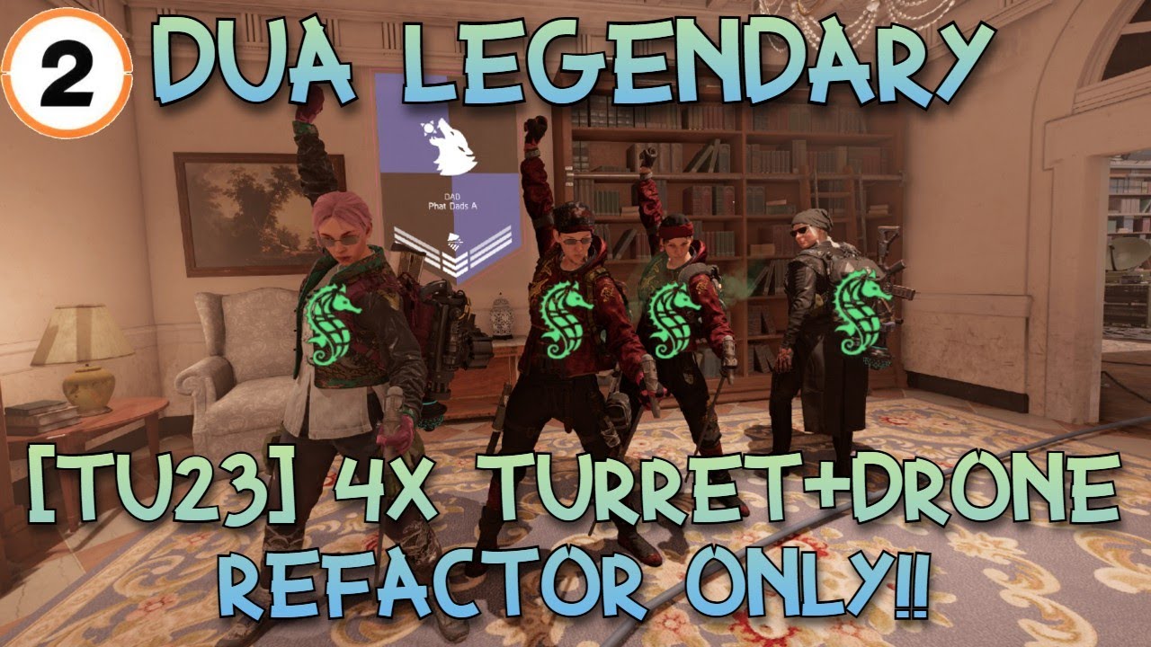 The Division 2 [TU23] - 4-PLAYERS REFACTOR ONLY LEGENDARY DISTRICT UNION ARENA