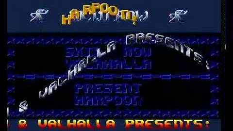 AMIGA CRACKTRO SKIDROW HARPOON STAR FAVORITE MENACE MUSIC