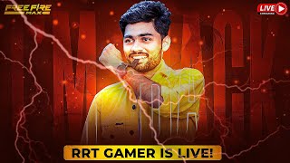 facecam live UNLIMITED CUSTOMS ROOMS FREE FIRE LIVE IN TELUGU RRT GAMER  #freefirelive  #rrtgamer