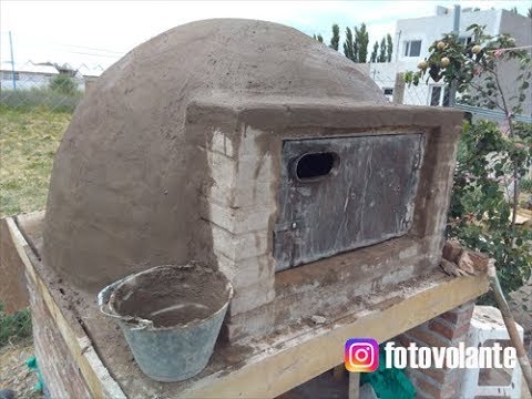 Así construí mi propio horno de barro - Explicación paso a paso - YouTube