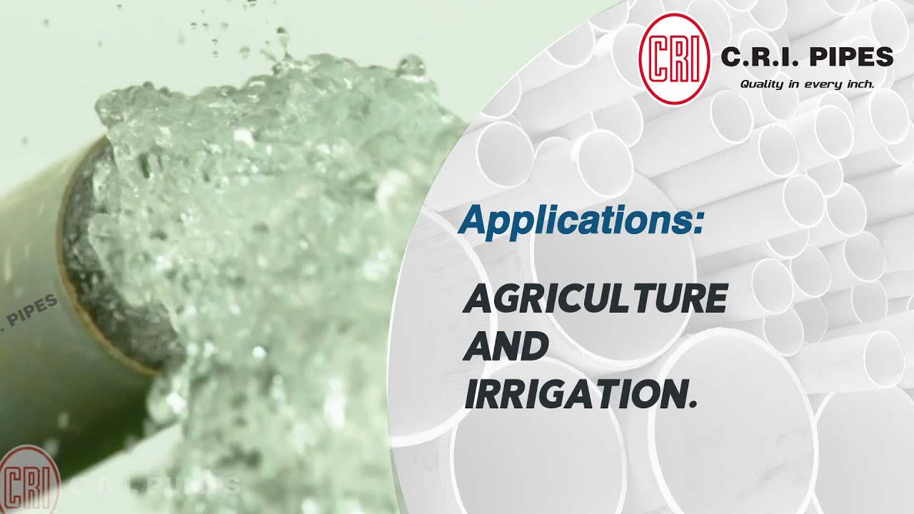 High-quality | Lightweight RPVC pipes from C.R.I. for various practical applications.