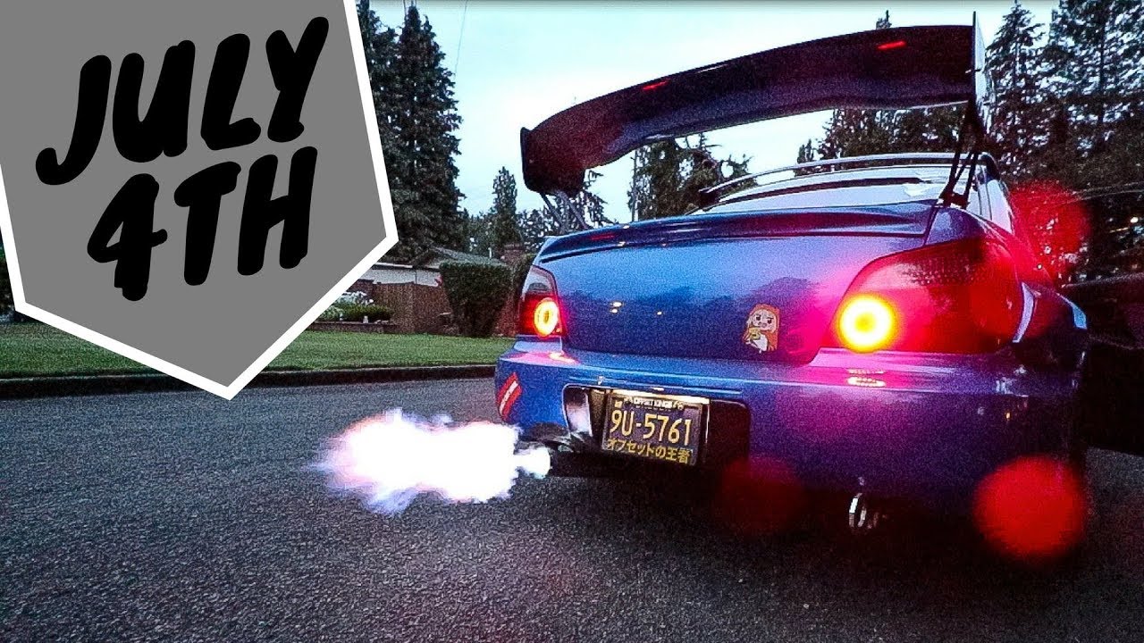 Shooting Flames on the 4th of July