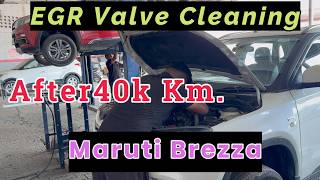 Maruti Brezza After 8 Years Carbon Cleaning,Service Full Video