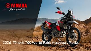 2026 Ténéré 700 World Raid: Accessory Packs