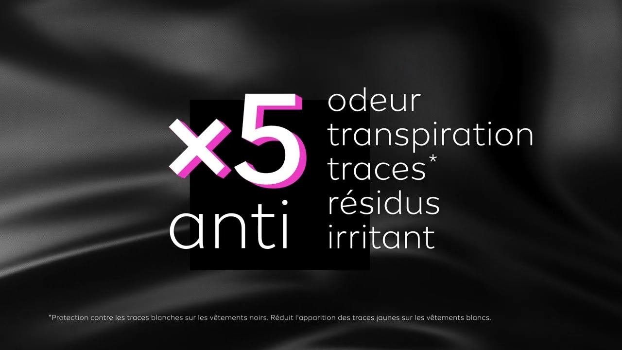 Déodorant NIVEA BLACK & WHITE - Une protection anti-traces*