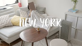 Living in New York VLOG / A Day In My Life in NY, Home Cooked Vegetarian Korean Food, Cheesecake screenshot 5
