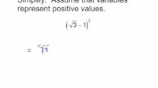 Intermediate Algebra Ch8 Ex10