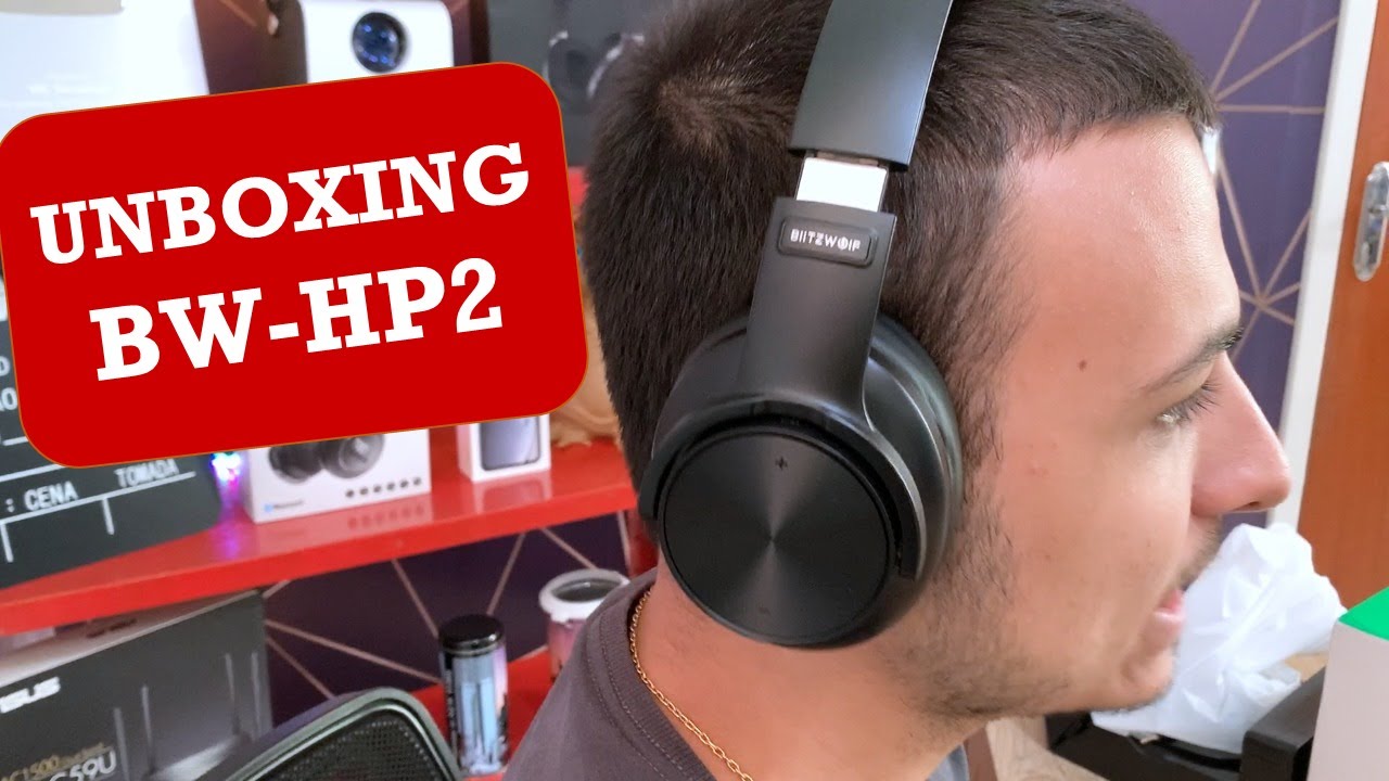 Headset BlitzWolf HP2 - Unboxing e Primeiras Impressões