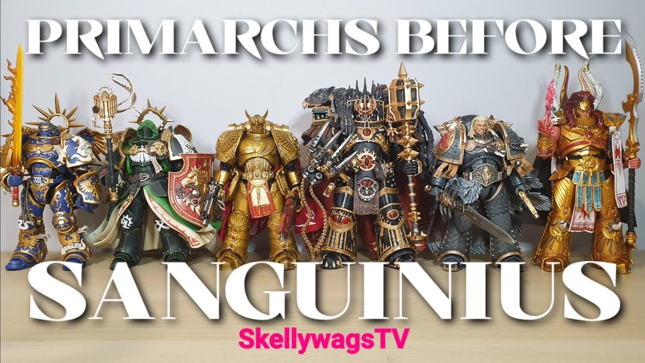 All Joytoy Warhammer Primarchs (so far) - YouTube