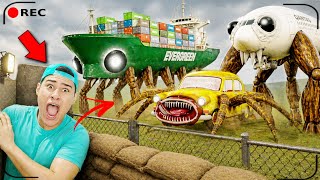 CONSTRUÍ UMA BASE 100% SEGURA CONTRA OS CRABCHEFÕES!! 😱 (...
