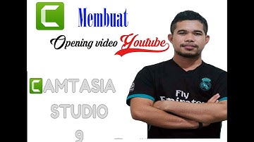 Cara membuat Intro Video dengan Camtasia Studio 9 Versi Paling Terbaru || Camtasia Studio 9