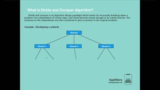 Divide and Conquer Algorithms