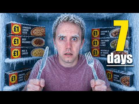 I Ate Nothing But £1 Iceland Meals for 1 Week