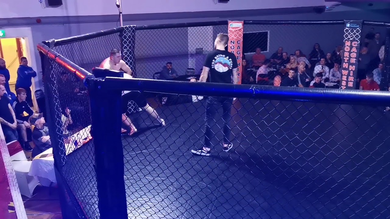 Shaun Campbell vs Marcin Sinica ~ Shaun MMA debut 1st round tko